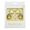 Paperdreams Party cake candles - 5 jaar