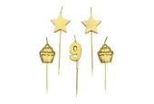 Paperdreams Party cake candles - 9 jaar