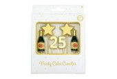 Bougies pour gâteaux de fête Paperdreams - 25 ans