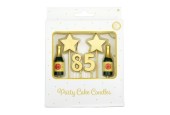 Paperdreams Party cake candles - 85 jaar