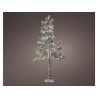 Sapin de Noël artificiel LED Lumineo aspect givré avec 72 lampes 150