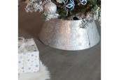 Jupe de sapin de Noël Everlands Zinc dia70x28cm pour sapin de Noël
