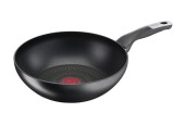 Tefal Unlimited Wokpan 28cm van aluminium met titainium coating, geschikt voor alle warmtebronnen, inclusief inductie