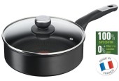 Cocotte Tefal Unlimited 24 cm + couvercle en aluminium avec revêtement titane, tous feux dont induction