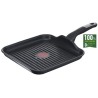 Poêle Grill Tefal Unlimited 26x26cm en aluminium avec revêtement en titane. Convient à tous les feux, y compris l'induction