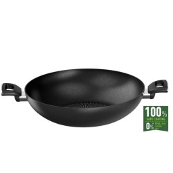 Tefal Unlimited Wadjan 36cm van aluminium met titanium coating.  Geschikt voor alle warmtebronnen, inclusief inductie