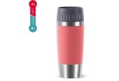 Emsa Travel Mug Easy Twist tasse isotherme rouge corail inold 360ml anti-fuite