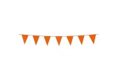 Mini Guirlande Orange 3m plastique 10x15cm