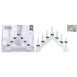 Arc de bougie Bois 7 lampes