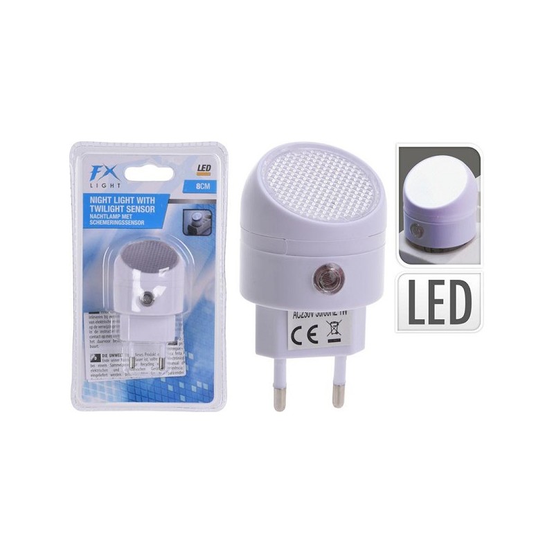 Nachtlamp LED met Sensor Wit