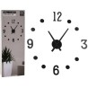 Faites-le vous-même Horloge murale en Mdf Noir
