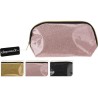 Trousse de toilette 25x7x14cm disponible en 3 couleurs différentes