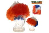 Perruque de fête Hollande Rouge Blanc Bleu orange