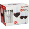Alpina Set de verres à vin 6 pièces 53cl pour vin rouge
