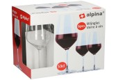 Alpina Wijnglazenset 6-delig 53cl voor rode wijn