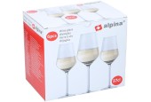Alpina Wijnglazenset 6-delig 37cl voor witte wijn