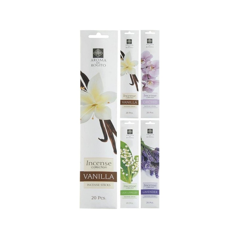 Bâtonnets d'encens lot de 20 pièces