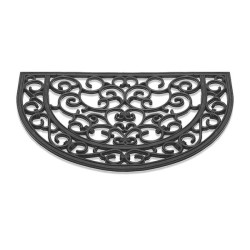 Paillasson Antique caoutchouc semi-circulaire 40x60cm