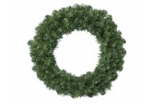 Everlands Imperial pine Krans diameter 50cm voor binnen en buiten gebruik Aantal tips:200 PVC Zachte naalden
