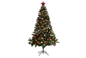 Everland Imperial pine inclusief decoratie en verlichting 210cm 380 LED lampen warm wit