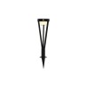 Lumineo Premium Solar stake light RVS Warm wit Ø16xH50cm-40L