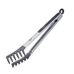 Westmark Pince de service Pince à salade fourchette acier inoxydable/silicone maxi 32,5 cm