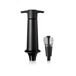 Vacuvin Wine saver & server zwart