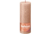 Bougie bloc Bolsius Rustic 190/68 caramel crémeux - Creamy Karame