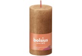 Bolsius Shine Collection Bougie bloc rustique 100/50 Spice Brown- Spicy Brown