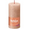 Bolsius Rustiek stompkaars Shine 100/50 Creamy Caramel - Romig Karamel