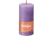 Bolsius Shine Collection Bougie bloc rustique 100/50 Vibrant Violet ( Clear Violet )