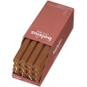 Bolsius Shine Collection Rustiek Dinerkaars 270/23 doos a 16st Spice Brown- Kruidig Bruin