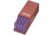 Bolsius Shine Collection Rustiek Dinerkaars 270/23 doos a 16st Vibrant violet ( Helder Violet )