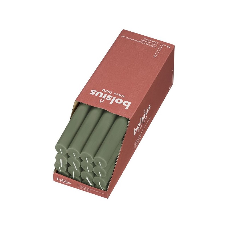 Bolsius Rustiek Dinerkaars 270/23 doos a 16st FOE