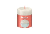 Bolsius Rustiek stompkaars 80/68 Shimmer Ivory
