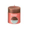 Bolsius Rustiek stompkaars 80/68 Shimmer Copper