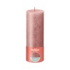 Bolsius Rustiek stompkaars 190/68 Shimmer Pink