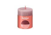 Bolsius Sunset Collection Rustiek stompkaars 80/68 Ash Rose en Red