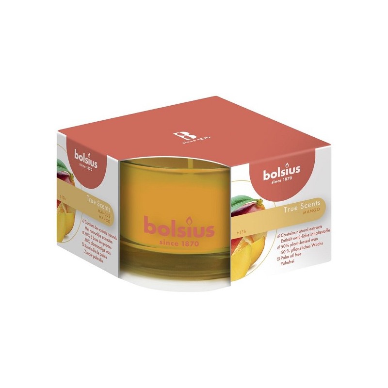 Bolsius Geurglas 50/80 True Scents Mango