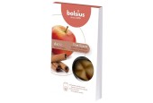 Bolsius Smeltbare geur wax pak a 6stuks True Scents Apple Cinnamon