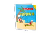 Paperdreams Window signs - Pensioen 60x45cm