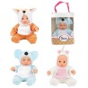 Toi Toys Beau Babypop 22,5cm in dierenpakje