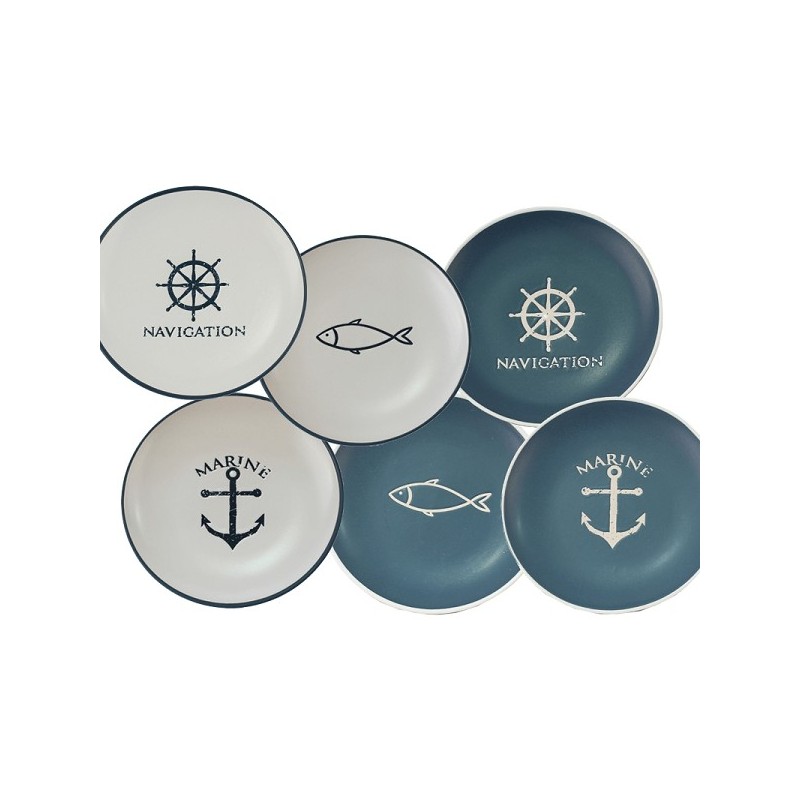 Dinerbord Marine Ø27cm