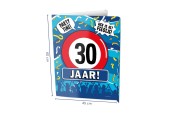 Paperdreams Window signs - 30 jaar 60x45cm