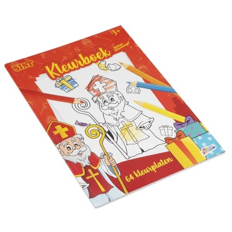 Livre de coloriage Grafix Sint A4, 64 pages à colorier