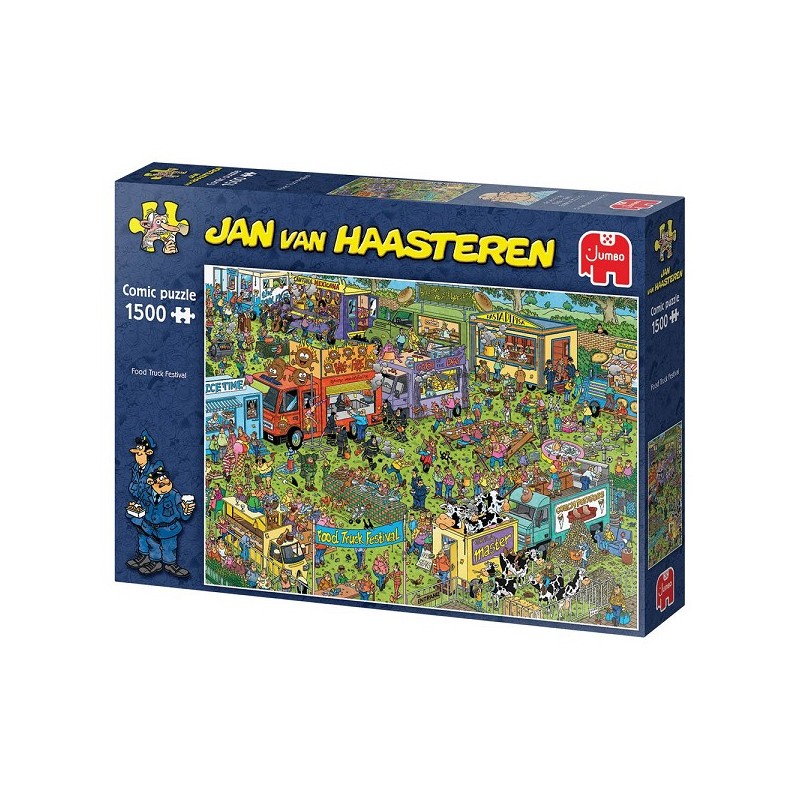 Jumbo Jan van Haasteren puzzel Food truck festival 1500 stukjes