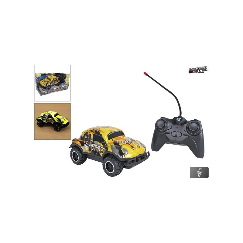 Van Manen Roadstar RC auto Speed Beetle met licht 17cm