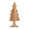 Dijk Natural Collections Sculpture d'arbre de Noël en textile et bois
