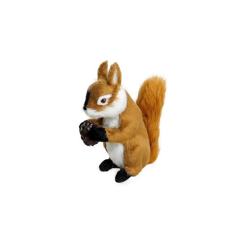 Textile écureuil 4x11x13cm