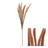 Fleur artificielle Herbe 12x12x56cm cuivre